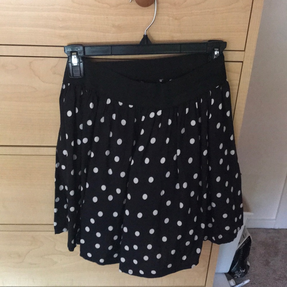 Polka dot skirt